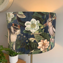 Load image into Gallery viewer, Lemur Velvet Lampshade