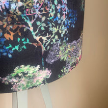Load image into Gallery viewer, Velvet Colourful Leopard Lampshade