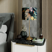 Load image into Gallery viewer, Velvet Leopard Lampshade