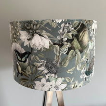 Load image into Gallery viewer, Sage Green Peacock Lampshade