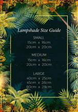 Load image into Gallery viewer, Velvet Leopard Fabric Lampshade