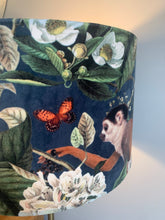 Load image into Gallery viewer, Velvet Monkey with Berries Lampshade