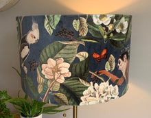 Load image into Gallery viewer, Velvet Monkey with Berries Lampshade