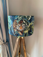 Load image into Gallery viewer, Velvet Tiger Lampshade