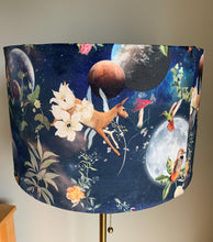 Load image into Gallery viewer, Velvet Fantasy Universe/Space Lampshade