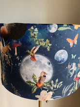 Load image into Gallery viewer, Velvet Fantasy Universe/Space Lampshade