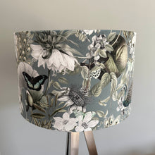Load image into Gallery viewer, Sage Green Peacock Lampshade
