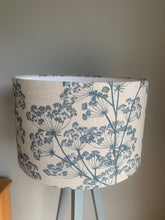 Load image into Gallery viewer, Natural linen parsley Drum Lampshade
