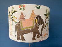 Load image into Gallery viewer, Indian Elephant Dehli Guards Lampshade
