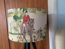 Load image into Gallery viewer, Hunting Scene Hounds Lampshade
