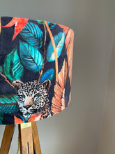 Load image into Gallery viewer, Velvet Large Leopard Lampshade
