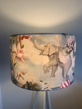 Load image into Gallery viewer, Velvet Jumbo Elephant Lampshade

